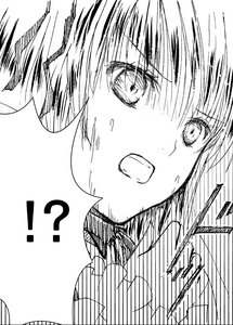 Rating: Safe Score: 0 Tags: !? 1girl close-up greyscale image monochrome solo suigintou surprised sweat User: admin