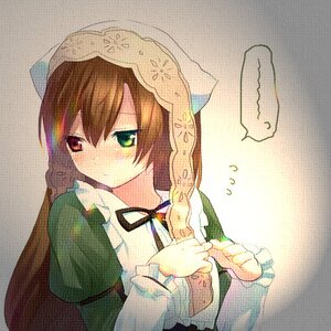 Rating: Safe Score: 0 Tags: 1girl auto_tagged brown_hair dress green_dress green_eyes head_scarf heterochromia image juliet_sleeves long_sleeves puffy_sleeves ribbon short_hair solo souseiseki suiseiseki upper_body User: admin