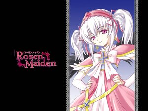 Rating: Safe Score: 0 Tags: 1girl dress earrings hair_ribbon hairband image jewelry lolita_hairband long_hair looking_at_viewer ribbon smile solo star_(symbol) suigintou twintails white_hair User: admin