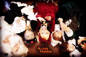 Rating: Safe Score: 0 Tags: 4girls blonde_hair dress hat multiple_boys multiple_cosplay multiple_girls realistic tagme User: admin