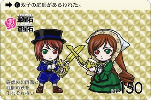Rating: Safe Score: 0 Tags: brown_hair chibi dress green_dress green_eyes hat head_scarf heterochromia holding image long_hair long_sleeves looking_at_viewer multiple_girls pair red_eyes scissors siblings sisters souseiseki suiseiseki twins very_long_hair watering_can User: admin
