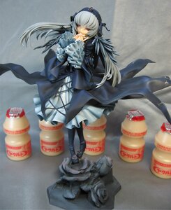 Rating: Safe Score: 0 Tags: 1girl black_legwear doll dress figure flower frilled_sleeves frills full_body hairband lactic_acid_bacteria lolita_fashion lolita_hairband long_hair long_sleeves photo_(medium) photoshop_(medium) red_eyes ribbon rose rozen_maiden silver_hair solo standing suigintou wide_sleeves wings yakult User: admin