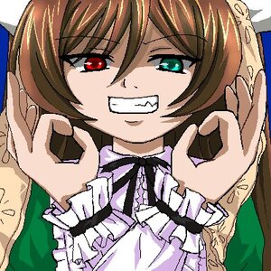 Rating: Safe Score: 0 Tags: 1girl brown_hair dress evil_smile frills grin image long_sleeves oekaki red_eyes smile solo suiseiseki User: admin