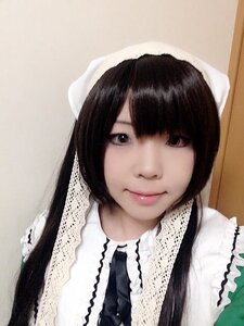 Rating: Safe Score: 0 Tags: 1girl bangs black_eyes black_hair closed_mouth frills lips looking_at_viewer maid portrait smile solo suiseiseki User: admin