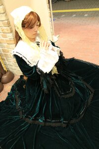 Rating: Safe Score: 0 Tags: 1girl black_dress blonde_hair brown_hair closed_eyes dress frills lace long_sleeves nun solo suiseiseki User: admin