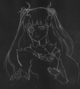 Rating: Safe Score: 0 Tags: dark greyscale horror_(theme) image kirakishou monochrome solo traditional_media User: admin