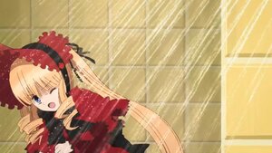 Rating: Safe Score: 0 Tags: 1girl ;o blonde_hair blue_eyes bonnet bow dress drill_hair image long_hair long_sleeves one_eye_closed open_mouth pair red_dress rose shinku solo suigintou twin_drills twintails User: admin