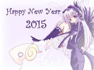 Rating: Safe Score: 0 Tags: 1girl boots dress floating frills hairband image long_hair long_sleeves red_eyes ribbon solo suigintou very_long_hair wings User: admin