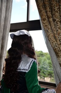 Rating: Safe Score: 0 Tags: 1girl frills indoors long_sleeves sitting solo suiseiseki window User: admin