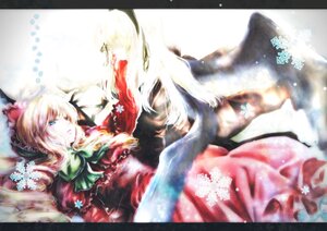 Rating: Safe Score: 0 Tags: 1girl 2girls blonde_hair blue_eyes blurry bow bug butterfly commentary_request depth_of_field dress flower frills hairband image insect letterboxed long_hair long_sleeves multiple_girls pair red_dress ribbon rozen_maiden shinku silver_hair solo suigintou wings yuki_hikari User: admin