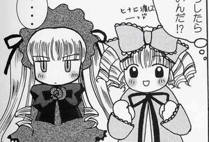 Rating: Safe Score: 0 Tags: 2girls :d blush blush_stickers bow dress drill_hair greyscale hat hina_ichigo hinaichigo image long_hair long_sleeves monochrome multiple_girls open_mouth pair shinku smile twin_drills twintails User: admin