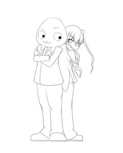 Rating: Safe Score: 0 Tags: 1girl barasuishou crossed_arms eyepatch full_body greyscale image labcoat long_hair long_sleeves looking_at_viewer monochrome pants solo standing striped stuffed_animal User: admin