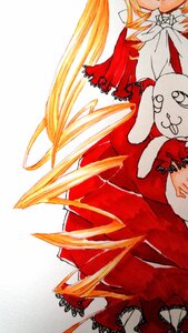 Rating: Safe Score: 0 Tags: dress image no_humans red_dress shinku solo stuffed_animal User: admin
