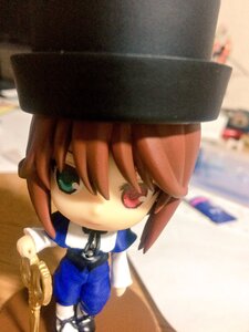 Rating: Safe Score: 0 Tags: 1boy blurry blurry_background depth_of_field doll figure green_eyes holding indoors looking_at_viewer photo pointy_ears red_eyes solo souseiseki standing User: admin