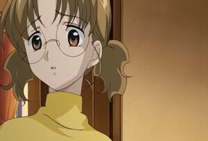 Rating: Safe Score: 0 Tags: 1girl auto_tagged bangs brown_eyes brown_hair eyebrows_visible_through_hair glasses human indoors looking_at_viewer parted_lips sakurada_nori screenshot solo User: admin
