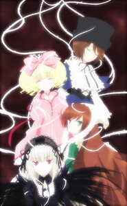 Rating: Safe Score: 0 Tags: 4girls black_wings blonde_hair bow brown_hair closed_eyes dress frills hairband hat image long_hair long_sleeves looking_at_viewer multiple multiple_girls pink_bow red_eyes ribbon rose short_hair siblings silver_hair sisters suigintou suiseiseki tagme very_long_hair wings User: admin