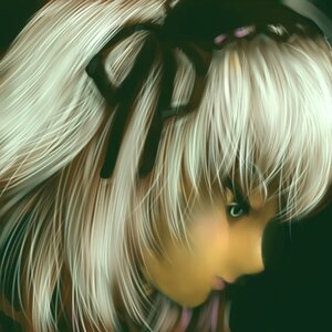 Rating: Safe Score: 0 Tags: 1girl auto_tagged bangs blonde_hair blue_eyes face image lips profile ribbon simple_background solo suigintou User: admin