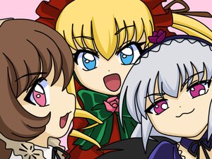 Rating: Safe Score: 0 Tags: 3girls blonde_hair blue_eyes brown_hair dress drill_hair fang flower hairband hina_ichigo image long_hair multiple multiple_girls open_mouth pink_eyes purple_eyes ribbon rose shinku silver_hair smile suigintou tagme User: admin