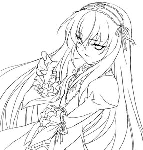 Rating: Safe Score: 0 Tags: 1girl 47agdragon auto_tagged dress flower frilled_sleeves frills greyscale hair_between_eyes hairband image juliet_sleeves long_hair long_sleeves looking_at_viewer monochrome puffy_sleeves ribbon rose rozen_maiden simple_background solo suigintou upper_body very_long_hair white_background User: admin