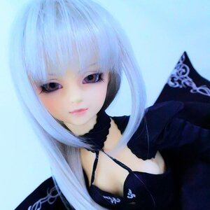 Rating: Safe Score: 0 Tags: 1girl bangs chain choker closed_mouth doll lips long_hair looking_at_viewer portrait simple_background solo suigintou upper_body User: admin