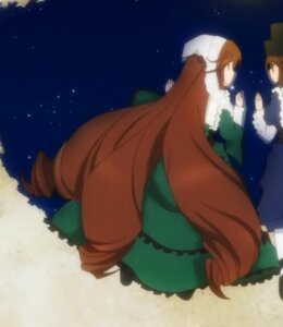 Rating: Safe Score: 0 Tags: 2girls blurry bow brown_hair depth_of_field dress hat hong_meiling image long_hair long_sleeves multiple_girls night night_sky sky solo star_(sky) starry_sky suiseiseki very_long_hair User: admin