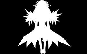 Rating: Safe Score: 0 Tags: black_background greyscale image monochrome no_humans simple_background solo suigintou User: admin
