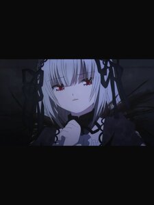 Rating: Safe Score: 0 Tags: 1girl animated animated_gif bangs black_ribbon black_wings closed_mouth dress eyebrows_visible_through_hair frills hairband hat heterochromia image letterboxed long_hair long_sleeves looking_at_viewer lowres neta red_eyes ribbon rozen_maiden shorts silver_hair solo souseiseki suigintou what User: admin