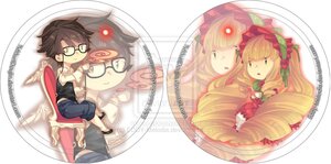 Rating: Safe Score: 0 Tags: blonde_hair bonnet bow brown_hair dress drill_hair glasses hina_ichigo image long_hair multiple_boys multiple_girls pink_bow sarah shinku siblings solo teacup very_long_hair User: admin