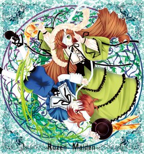 Rating: Safe Score: 0 Tags: 2girls auto_tagged brown_hair dress frills green_dress green_eyes hair_over_one_eye hat image long_hair long_sleeves multiple_girls pair red_eyes ribbon short_hair siblings sisters souseiseki suiseiseki twins very_long_hair watering_can User: admin
