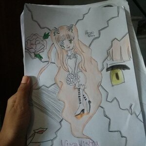 Rating: Safe Score: 0 Tags: 1girl blonde_hair dress flower image kirakishou long_hair photo profile rose solo thorns white_flower yellow_eyes User: admin