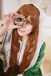Rating: Safe Score: 0 Tags: 1girl blurry brown_hair depth_of_field green_eyes hands lips long_hair looking_at_viewer parted_lips realistic solo suiseiseki User: admin