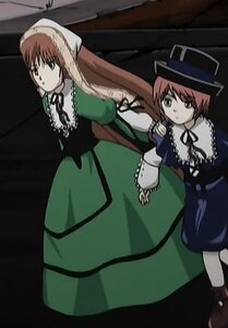 Rating: Safe Score: 0 Tags: 2girls blue_dress brown_hair dress green_dress green_eyes hat image long_hair long_sleeves looking_at_viewer multiple_girls pair ribbon siblings sisters souseiseki standing suiseiseki twins very_long_hair User: admin