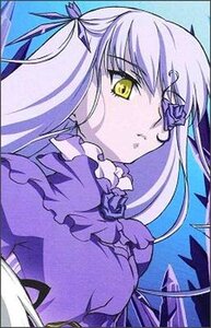 Rating: Safe Score: 0 Tags: 1girl auto_tagged barasuishou closed_mouth dress floating_hair frills hair_ribbon image long_hair ribbon silver_hair solo yellow_eyes User: admin