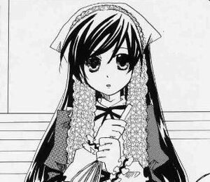 Rating: Safe Score: 0 Tags: 1girl :o blush dress frills greyscale image long_hair long_sleeves looking_at_viewer monochrome ribbon solo suiseiseki upper_body User: admin