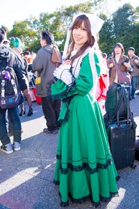Rating: Safe Score: 0 Tags: brown_hair dress ground_vehicle hat hood long_hair motor_vehicle multiple_boys multiple_girls smile solo standing suiseiseki tree User: admin