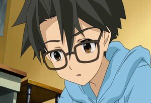 Rating: Safe Score: 0 Tags: 1boy bangs black-framed_eyewear black_hair blue-framed_eyewear brown_eyes face glasses hood human katsuki_yuuri looking_at_viewer open_mouth sakurada_jun screenshot solo User: admin