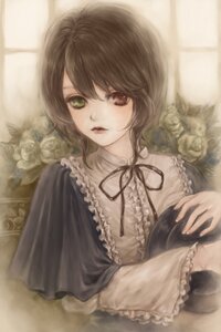 Rating: Safe Score: 0 Tags: 1girl androgynous bad_id bad_pixiv_id brown_hair flower green_eyes hat hat_removed headwear_removed heterochromia image lips looking_at_viewer reverse_trap ribbon rose rozen_maiden short_hair solo souseiseki suiseiseki upper_body white_flower white_rose yukishiro_(hitsuji) User: admin