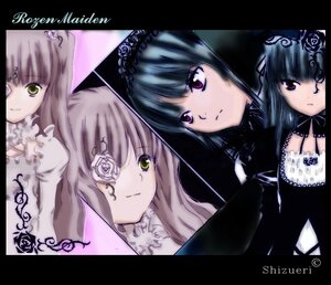 Rating: Safe Score: 0 Tags: 4girls black_hair blunt_bangs brown_hair column_lineup dress eyepatch flower green_eyes image kirakishou letterboxed long_hair looking_at_viewer multiple_girls pair purple_eyes rose suigintou yellow_eyes User: admin