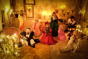 Rating: Safe Score: 0 Tags: 6+girls blonde_hair brown_hair candle dress flower gloves hair_ornament hat lambdadelta long_hair multiple_boys multiple_cosplay multiple_girls pink_hair short_hair silver_hair tagme ushiromiya_battler User: admin