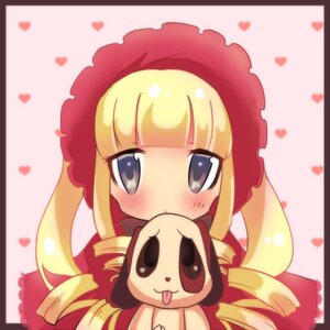 Rating: Safe Score: 0 Tags: 1girl auto_tagged bangs blonde_hair blunt_bangs blush bow drill_hair heart heart_background image long_hair looking_at_viewer shinku solo striped striped_background tongue tongue_out vertical_stripes User: admin