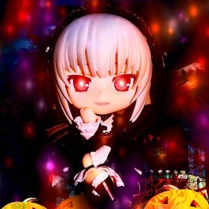 Rating: Safe Score: 0 Tags: 1girl chibi dress hat red_eyes smile solo white_hair User: admin