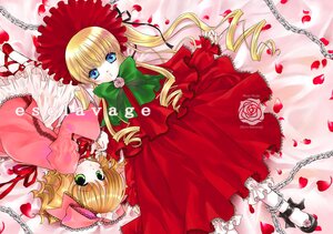 Rating: Safe Score: 0 Tags: 2girls ankle_cuffs bdsm blonde_hair blue_eyes bondage bound bow broken_chain brown_hair chain chained collaboration cuffs dress drill_hair flower green_bow green_eyes handcuffs hat hina_ichigo hinaichigo image long_hair long_sleeves looking_at_viewer lying multiple_girls noda_mirei on_back pair petals photoshop_(medium) pink_bow pocket_watch red_dress ribbon rose rose_petals rozen_maiden sakuragi_akira shackles shinku shoes swing twintails very_long_hair white_legwear User: admin