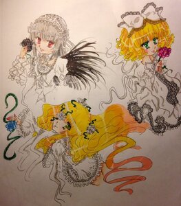 Rating: Safe Score: 0 Tags: 3girls blonde_hair blue_flower blue_rose bow dress flower frills green_eyes hina_ichigo image long_hair multiple multiple_girls red_eyes red_flower red_rose rose short_hair suigintou tagme thorns vines wings yellow_eyes User: admin