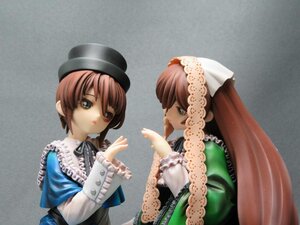 Rating: Safe Score: 0 Tags: 2girls brown_hair doll dress frills green_dress green_eyes hat heterochromia long_hair long_sleeves looking_at_viewer multiple_dolls multiple_girls red_eyes short_hair siblings sisters souseiseki suiseiseki tagme twins User: admin