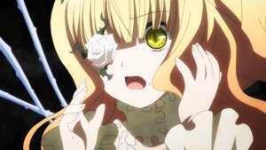 Rating: Safe Score: 0 Tags: 1girl blonde_hair flower image kirakishou long_hair open_mouth rose solo white_flower white_rose yellow_eyes User: admin