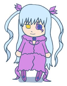 Rating: Safe Score: 0 Tags: 1girl barasuishou dress full_body gloves hair_ornament image long_hair purple_dress purple_footwear simple_background solo standing striped two_side_up vertical_stripes very_long_hair white_background yellow_eyes User: admin