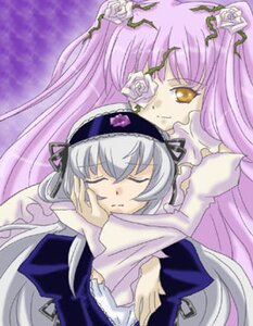 Rating: Safe Score: 0 Tags: 2girls auto_tagged closed_eyes dress flower hairband hug image kirakishou long_hair long_sleeves multiple_girls pair rose silver_hair sleeping suigintou white_flower white_rose yellow_eyes User: admin