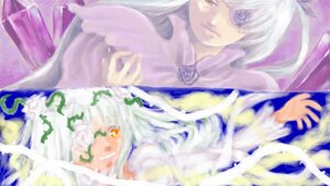 Rating: Safe Score: 0 Tags: 2girls barasuishou blurry blurry_foreground depth_of_field flower image kirakishou long_hair multiple_girls pair rose smile white_flower white_hair white_rose yellow_eyes User: admin
