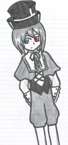 Rating: Safe Score: 0 Tags: 1girl capelet grey_hair hat image long_sleeves ribbon short_hair solo souseiseki standing top_hat User: admin