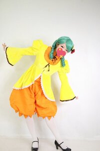 Rating: Safe Score: 0 Tags: 1girl aqua_hair closed_eyes kanaria pajamas solo User: admin